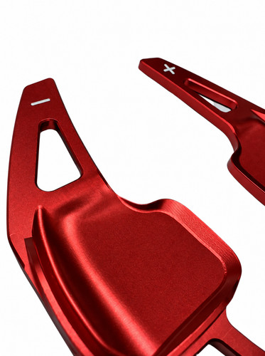 Red paddle shift extensions - paddle,