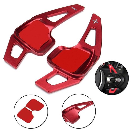 Red steering wheel shift - red,