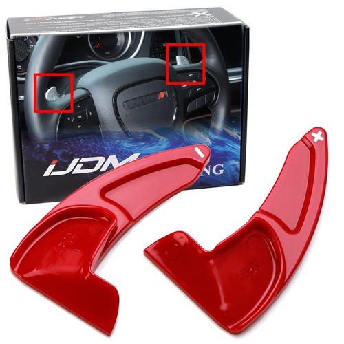 Red large steering wheel - large,