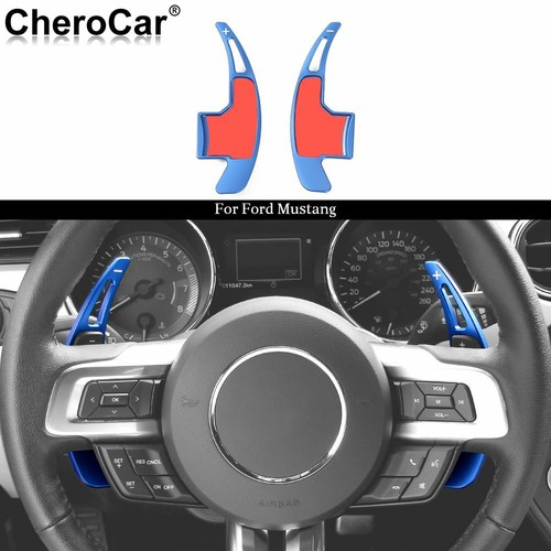 Blue steering wheel shift - blue,