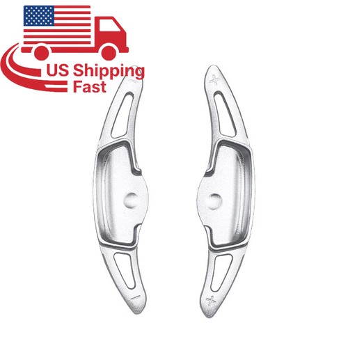 Silver aluminium steering - us,