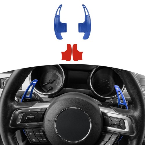 Blue steering wheel shift - blue,