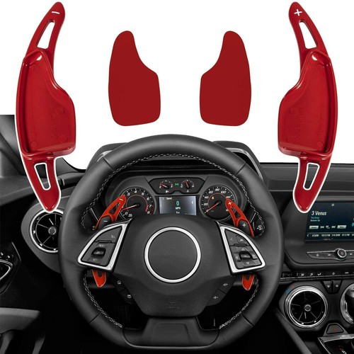 Red steering wheel shift - red,