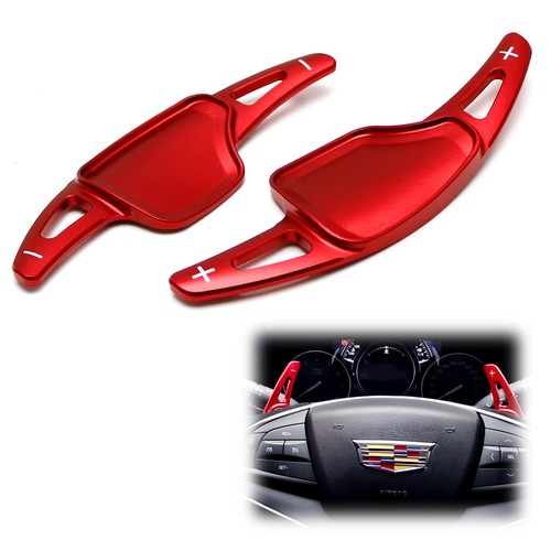 Red steering wheel paddle - red,