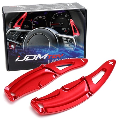 Red steering wheel paddle - red,
