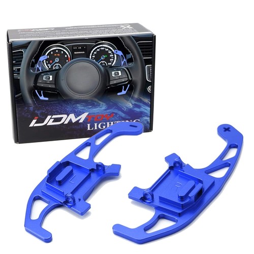 Blue aluminum steering wheel - steering,