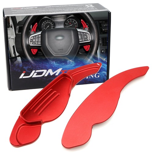Red steering wheel larger - steering,