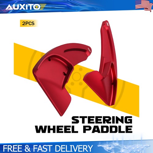 Red steering wheel shift - red,