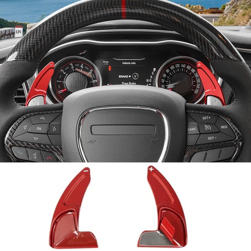 Red large steering - steering, wheel