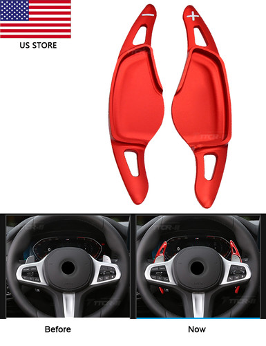 New red steering wheel - red,