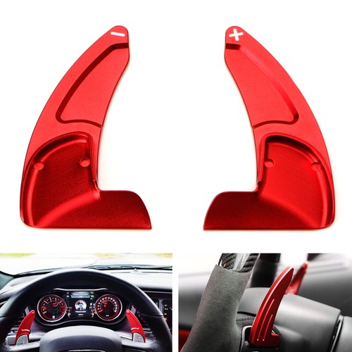Red cnc billet steering wheel - billet,